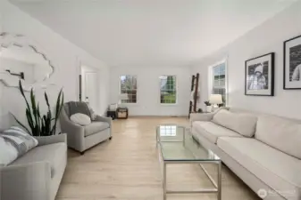 You'll find the family room