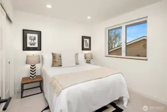 Secondary bedroom on top floor