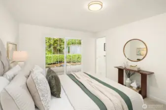 New carpets in all the bedrooms, providing something soft underfoot where you want it most.