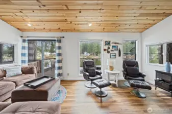 Mallard Duck - Main cabin living room