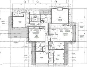 Upper level floorplan