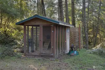 Chicken coop.