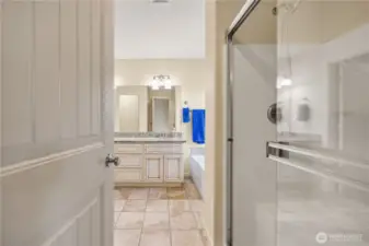 primary bathroom