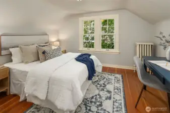 One of 4 bedrooms upstairs