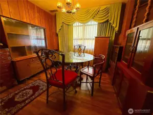 Stepping into your dining area for a relaxing meal