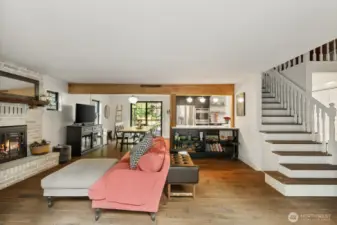 Open Living includes Living, Dining, and Kitchen with Eating Space.