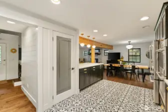 Access to Basement.