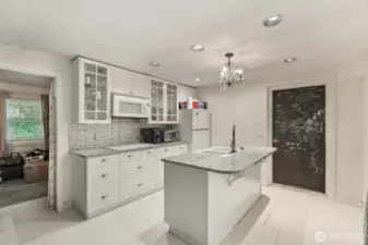 Access to Utility and own Entry through Door.