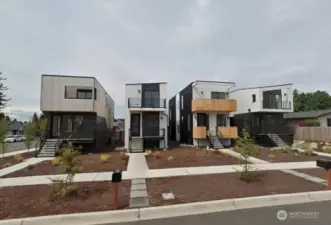 Example of four homes on similar lots in N Tacoma