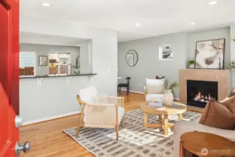 living room on main floor