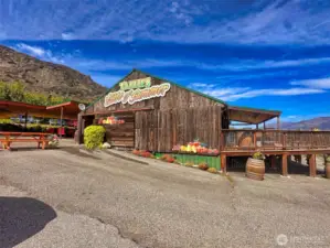 Tabers is right across the road for Wednesday Wine Night with music & dinner served by local Okanogan County restaurants