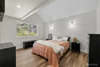 Third bedroom, located downstairs