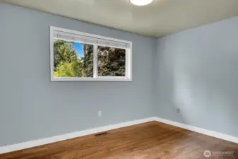 Bedroom #3 also faces east for a view of Waldheim Acres Park.