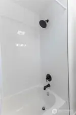 New tiled shower surround