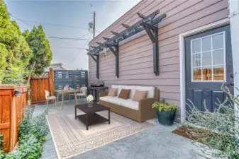 Patio Virtually Staged