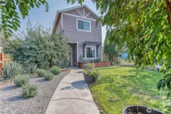 Front walk