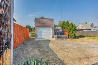 Garage and alley parking