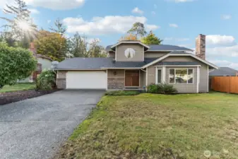 Front exterior of home.