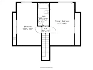 Upper Level Floor Plan