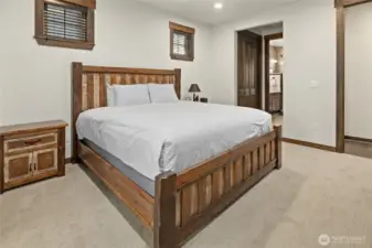 Primary Bedroom on main