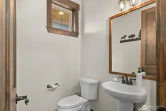Powder Bathroom on main