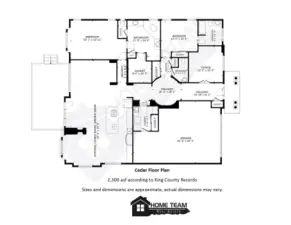 Cedar Floor Plan