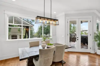 Dedicated dining area