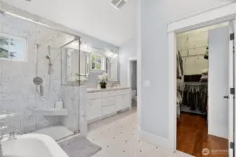 Large walk-in closet