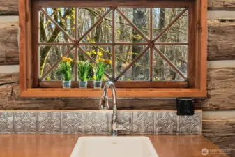 Sweet views of the meadow.