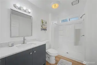 Stunning and pristine bathroom