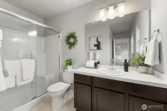 Photographs are for illustrative purposes only. Features, finishes, interior/exterior colors, landscaping and floorplan shown may vary from actual homes built