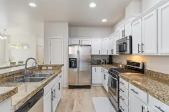 stainless steel appliances stay!