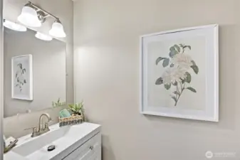 Powder bathroom