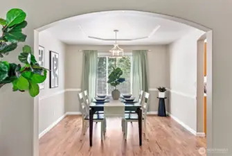 Formal dining room