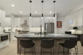Bright and uplifting color tones and lighting