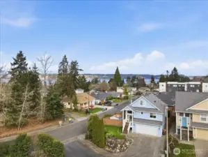 Water view from deck