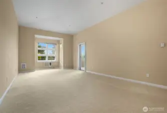 Open concept living area