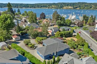 Enjoy stunning views of the Poulsbo Marina, Liberty Bay and Olympic Mountains