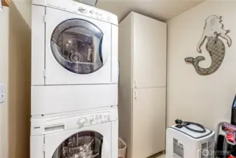 Easy access to in unit laundry on main level