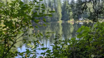 View from South side of lake