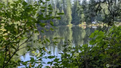 View from South side of lake
