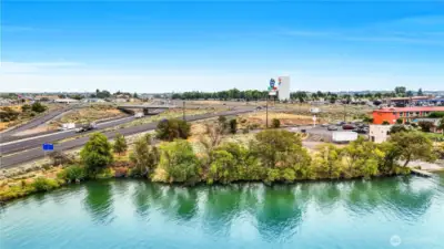 Development-ready site with utilities available nearby