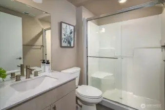 First floor 3/4 Bath
