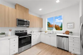 Check out MLS #2427657 for our other kitchen option. Don't miss out on the opportunity to pick your preferred color palette - Actual color of the kitchen in this listing