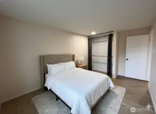 Virtually Staged bedroom 2