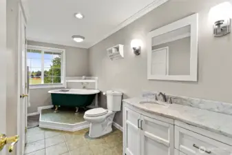 Primary bathroom.