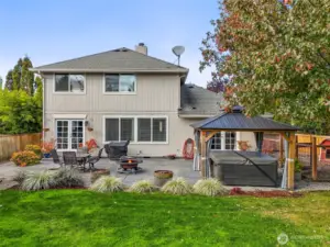 Imagine summers on this patio.