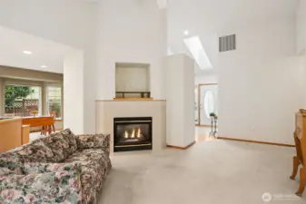 Another view of the family room.