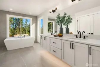 Photo is of our previous furnished Model Home in phase 1