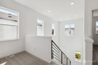 Top of stairs/loft area  (Facade, Ext Colors, Interior Photos & Floor Plans for illustrative purposes only. Actual Facade, Ext Colors, Interiors & Floor Plans may differ.)